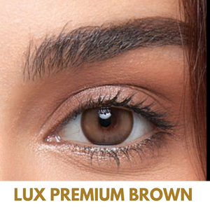 PHANTASEE [BUY 1 FREE 1] LUX PREMIUM BROWN 14MM