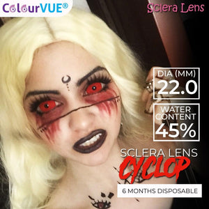 ColourVUE 22mm Sclera Lens Cyclop