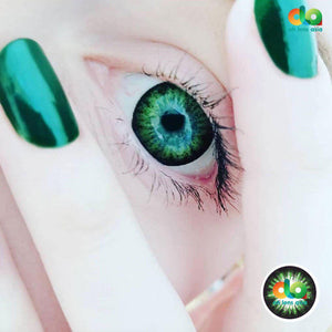 [BUY 1 FREE 1] ColourVUE Big Eyes Party Green 15mm