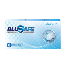 Load image into Gallery viewer, Maxvue BluSAFE 14.2mm Monthly Disposable (6pcs)
