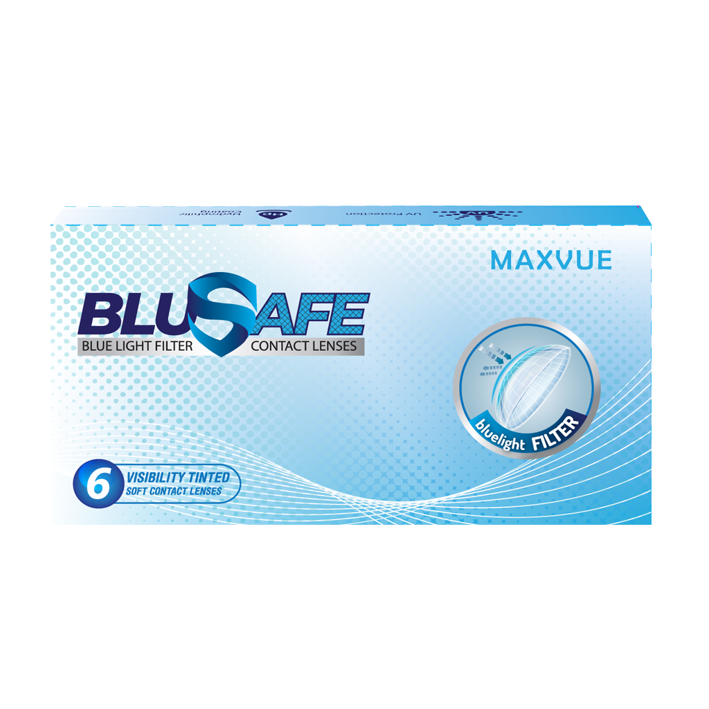 Maxvue BluSAFE 14.2mm Monthly Disposable (6pcs)