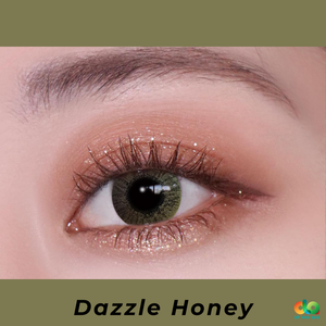 [Y.E.S. RM15] Dazzle Honey Colour Contact Lens 3 Months