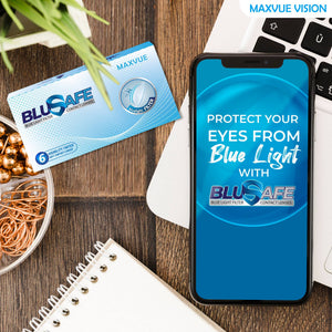 Maxvue BluSAFE 14.2mm Monthly Disposable (6pcs)