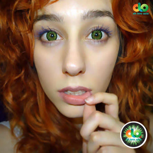 [BUY 1 FREE 1] ColourVUE Big Eyes Party Green 15mm