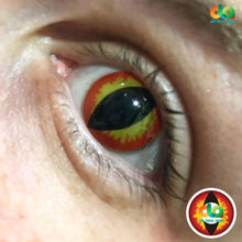 Load image into Gallery viewer, ColourVUE Crazy Lens Dragon Eyes (Prescription)
