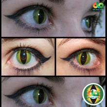 Load image into Gallery viewer, ColourVUE Crazy Lens Green Dragon (Prescription)
