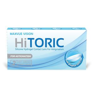 Maxvue HiToric Monthly Disposable 14.2mm (2 pcs) (Cylinder: -1.75, Axis: 20)