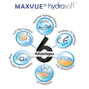 Maxvue Hydrosoft Monthly Disposable (2 Pcs)