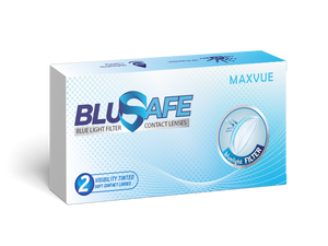 Maxvue BluSAFE 14.2mm Monthly Disposable (2pcs)