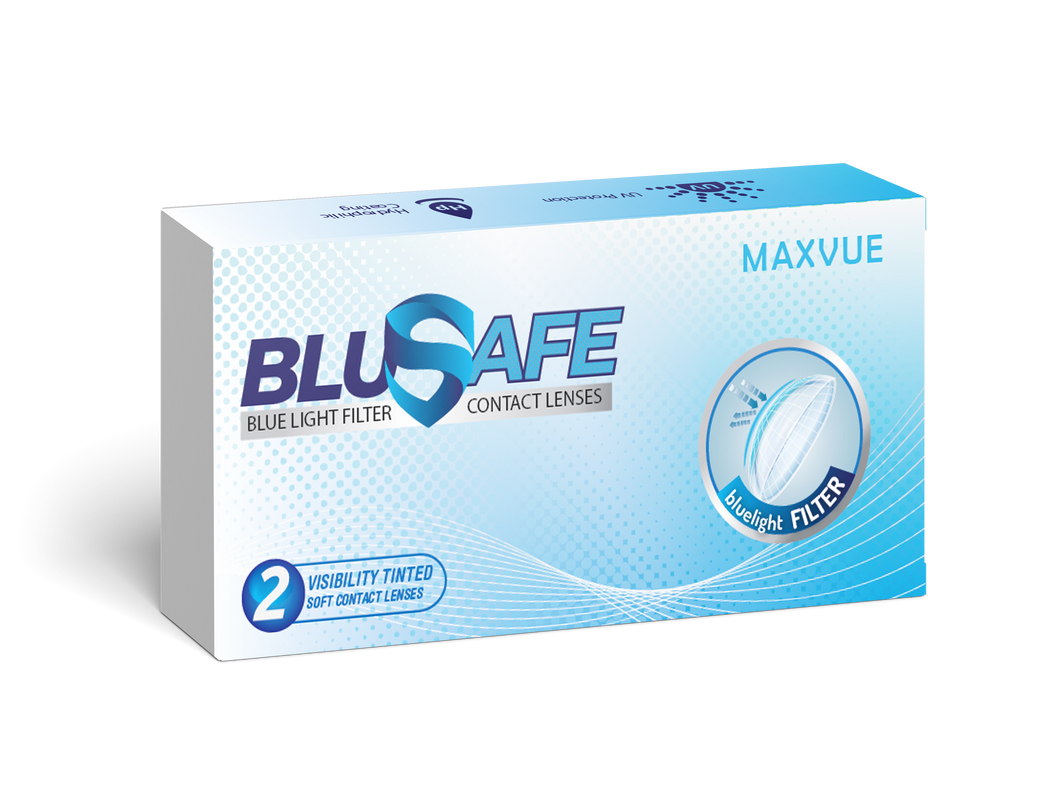 Maxvue BluSAFE 14.2mm Monthly Disposable (2pcs)