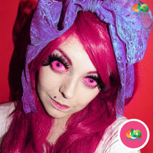 Load image into Gallery viewer, ColourVUE 22mm Sclera Lens UV Raiden Pink
