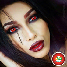 Load image into Gallery viewer, ColourVUE Crazy Lens Red Devil (Prescription)
