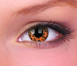 ColourVUE Crazy Lens Yellow Leopard